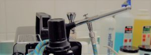 Maquillaje con aerografo